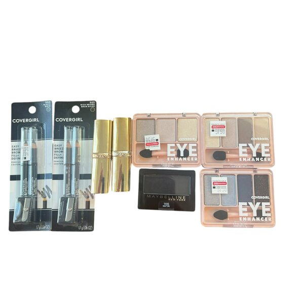 Women's Lot‎ of 8 Full Size New Makeup Products - Covergirl, Maybelline, L'Oréal - Picture 1 of 3